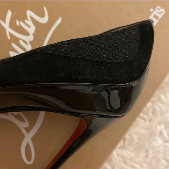 Christian Louboutin YOULAPEEP 120 Peep Toe 👀 Rare Hard to Find Style 👀 40.5 - Picture 7 of 14